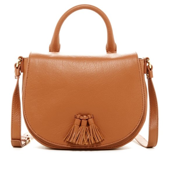 Via Spiga ESTER Tassel Bag Shoulder Crossbody Leather NEW 🎉HP🎉 - Picture 2 of 14